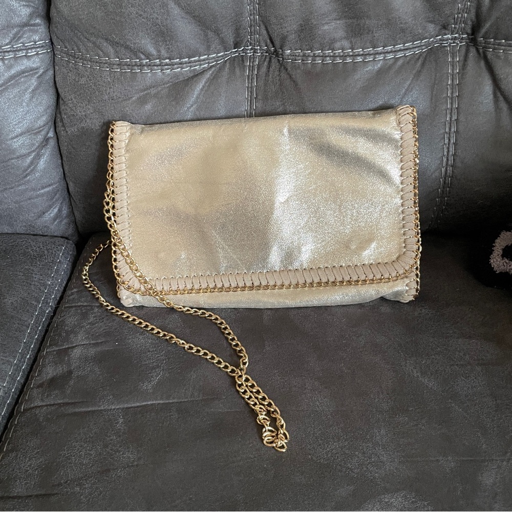 TARNISH‎ Gold Crossbody Purse